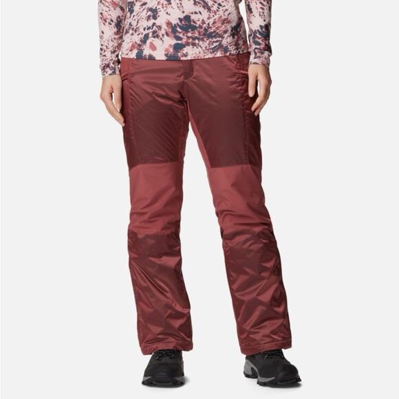 Columbia Kick Turner II Insulated Pants Root Maroon Red Womens Plus Size 3X NWT - Picture 8 of 11